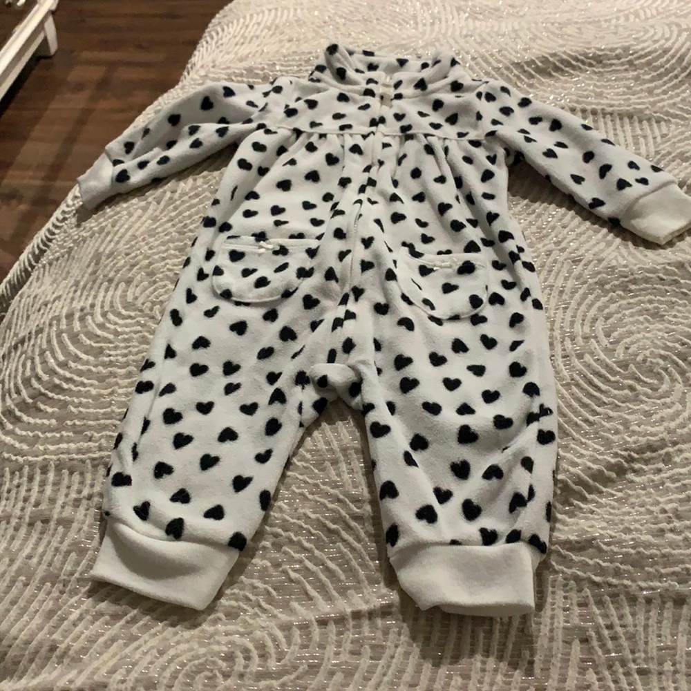 Carter’s baby infant girl onesie fleece 3 months